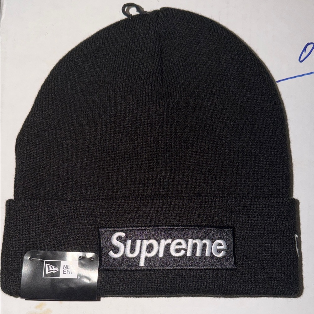 Supreme Black Knit Cap